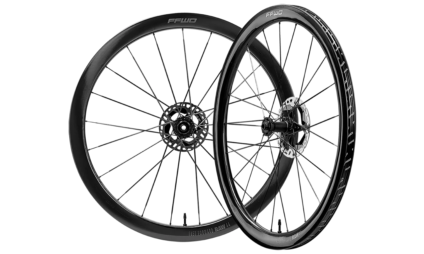 FFWD Raw 44 gloss wheelset
